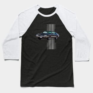 Olds 442 Classic American Muscle Cars Vintage Baseball T-Shirt